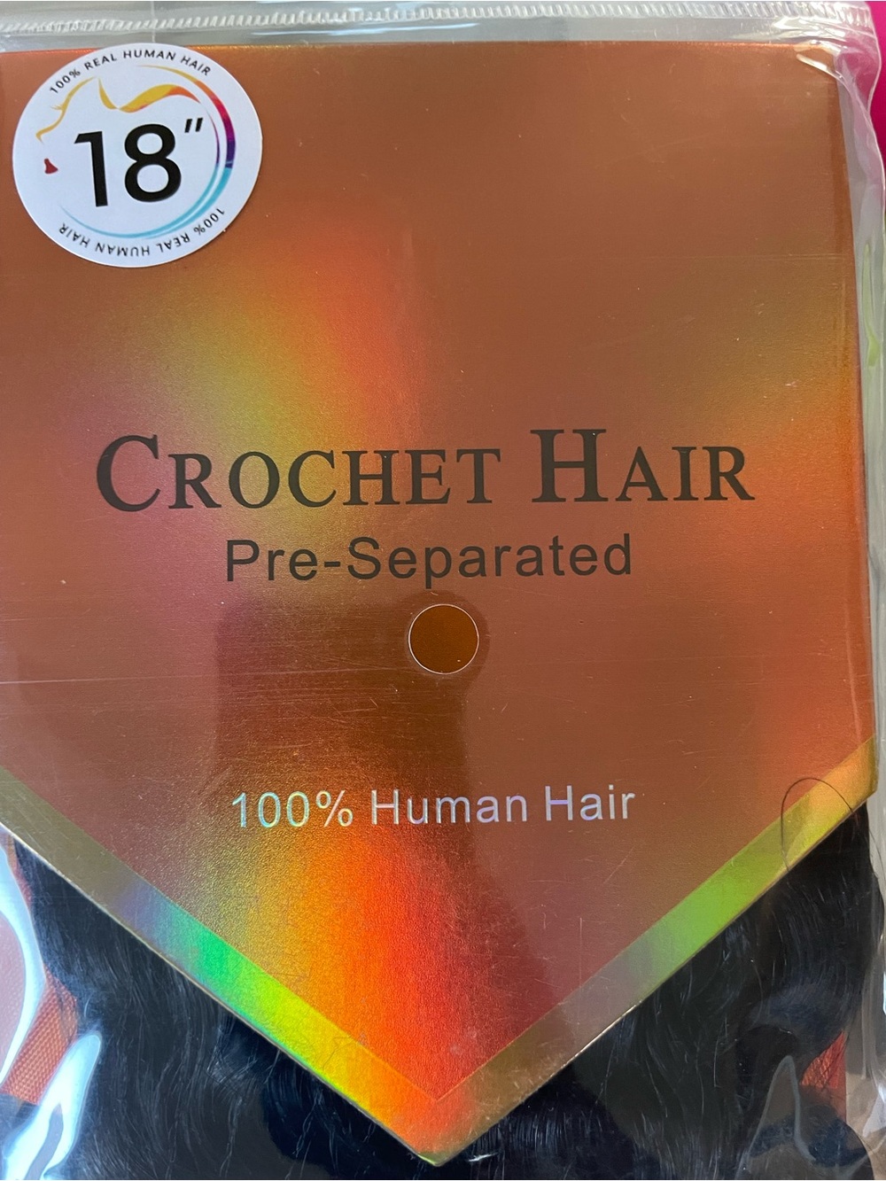 Burmese Curly Crochet Human Hair - Picture 5 of 7